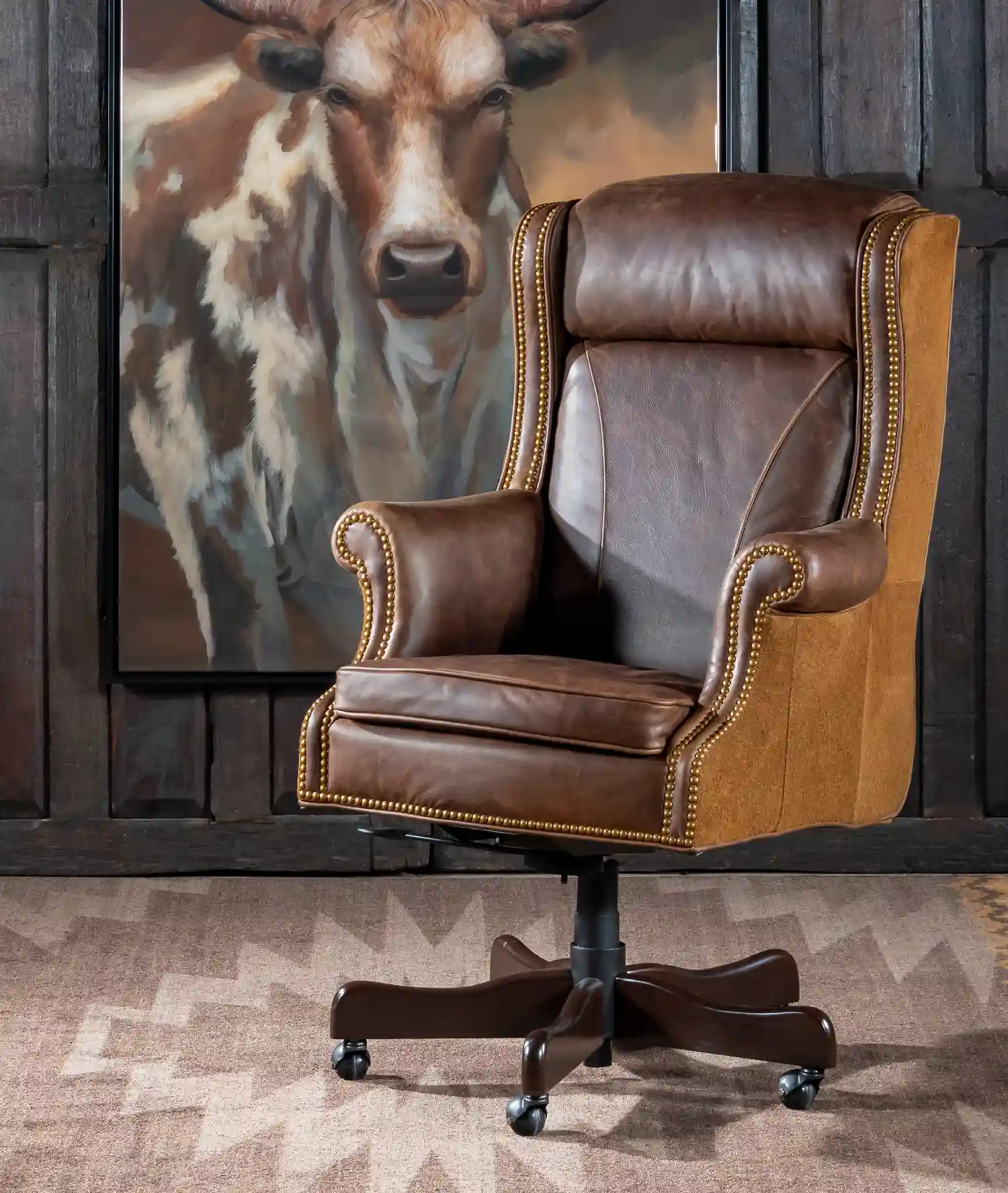 True Grit Executive Desk Chair - Classic Ranch Collection