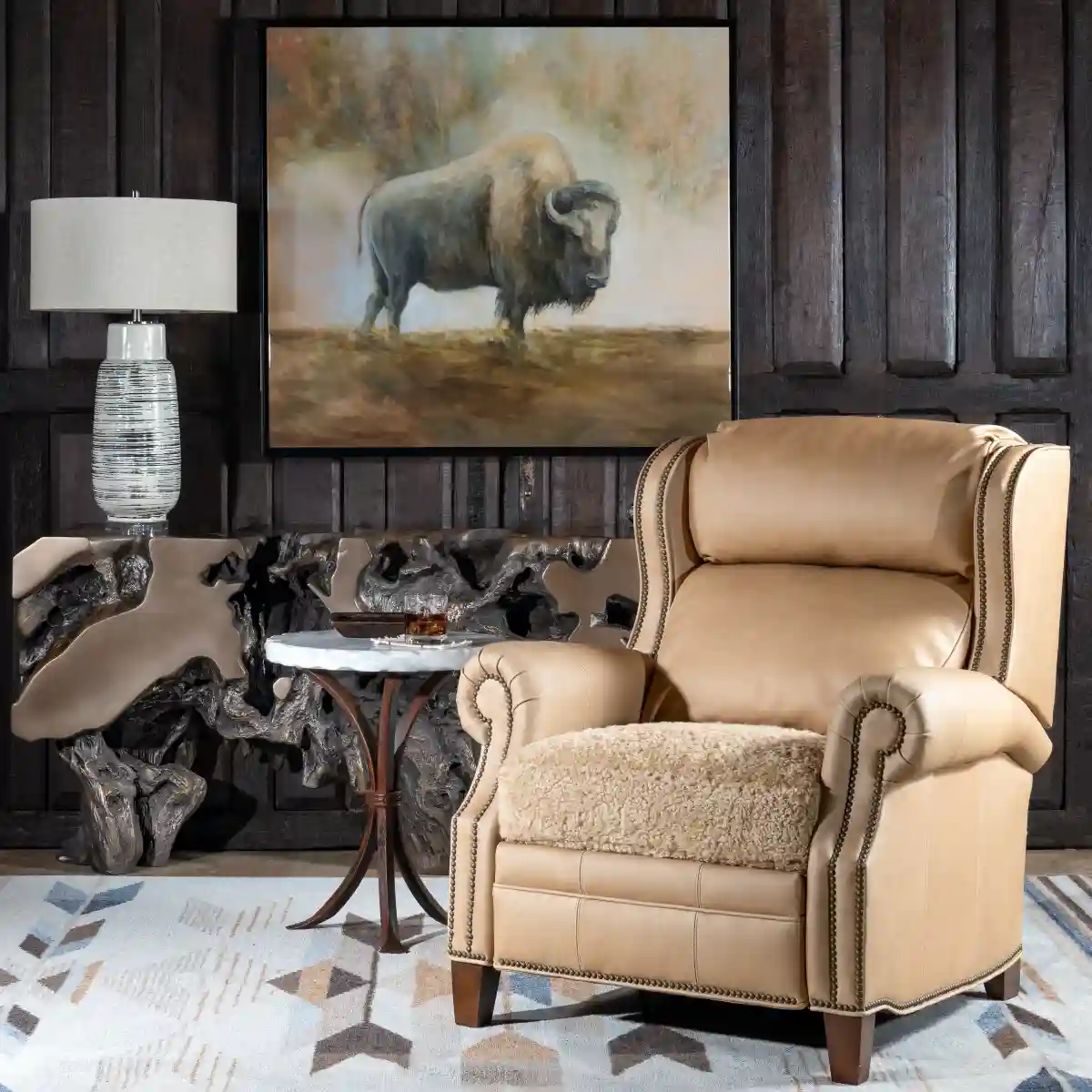 Bronco Sandstone Recliner