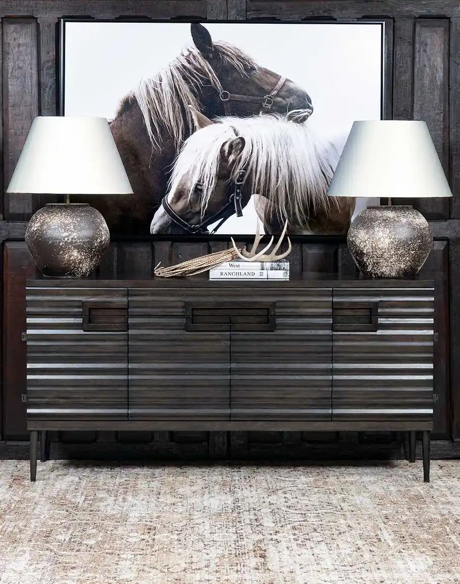 Black Cascade Ebony Buffet