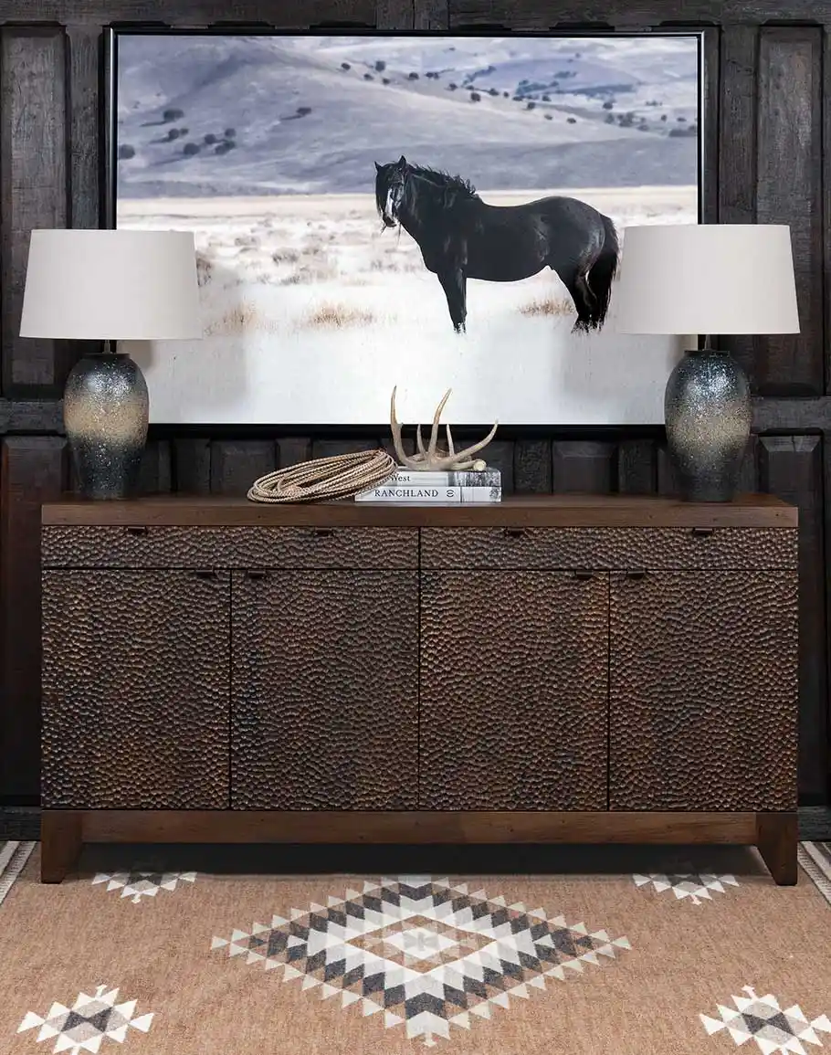 Brown Chisel Tobacco Buffet