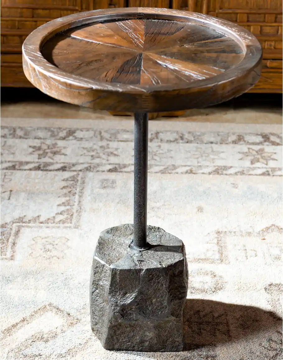 Rustic Horton Accent Table