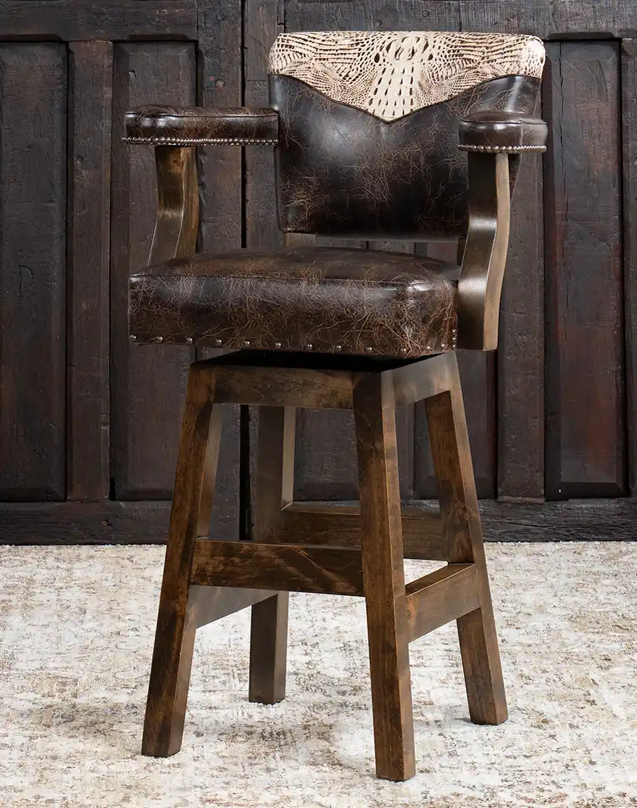 Aryanna Swivel Barstool