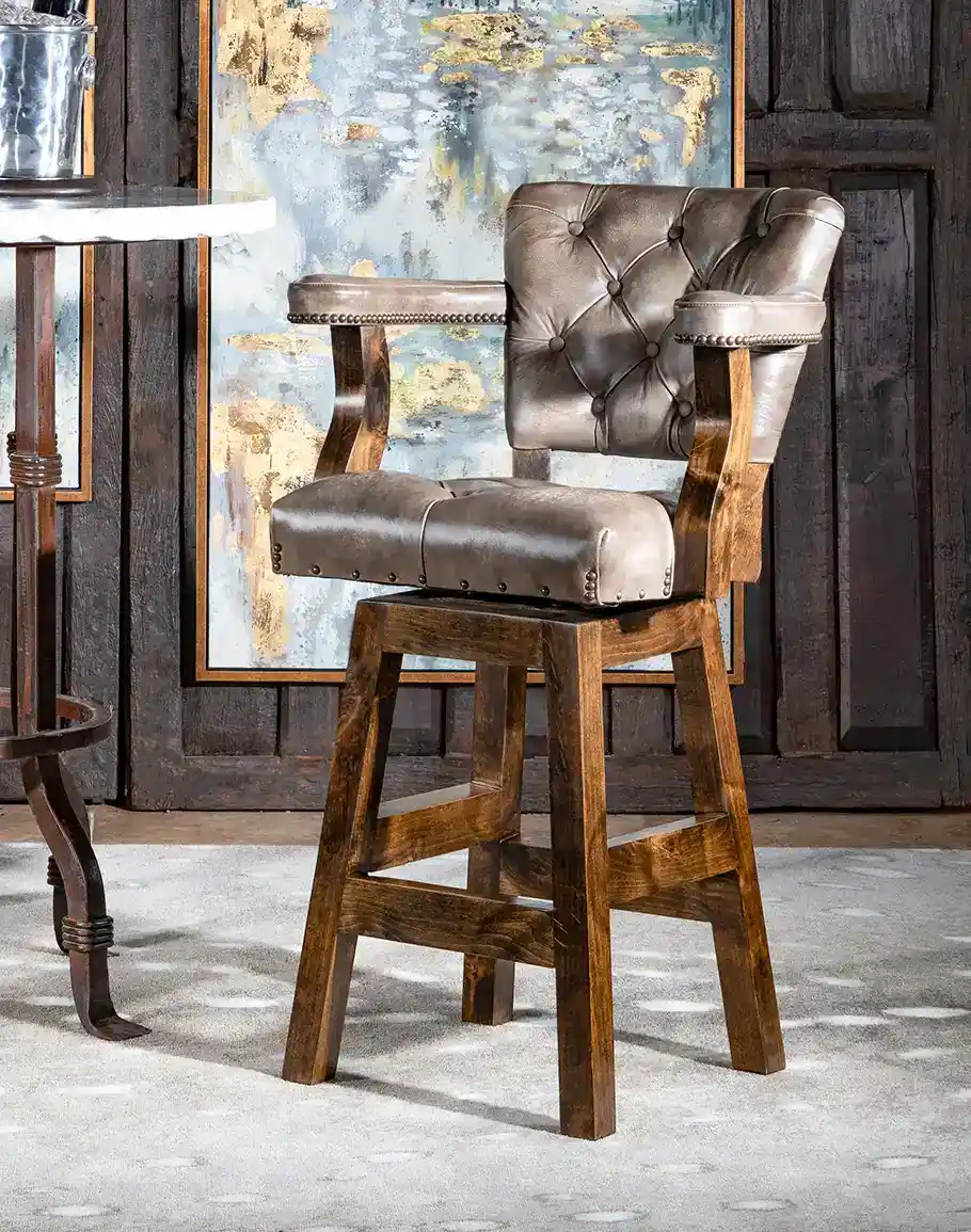 Chisum TX Slate Barstool