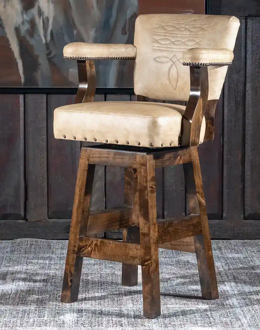 Chisum TX Palomino Barstool