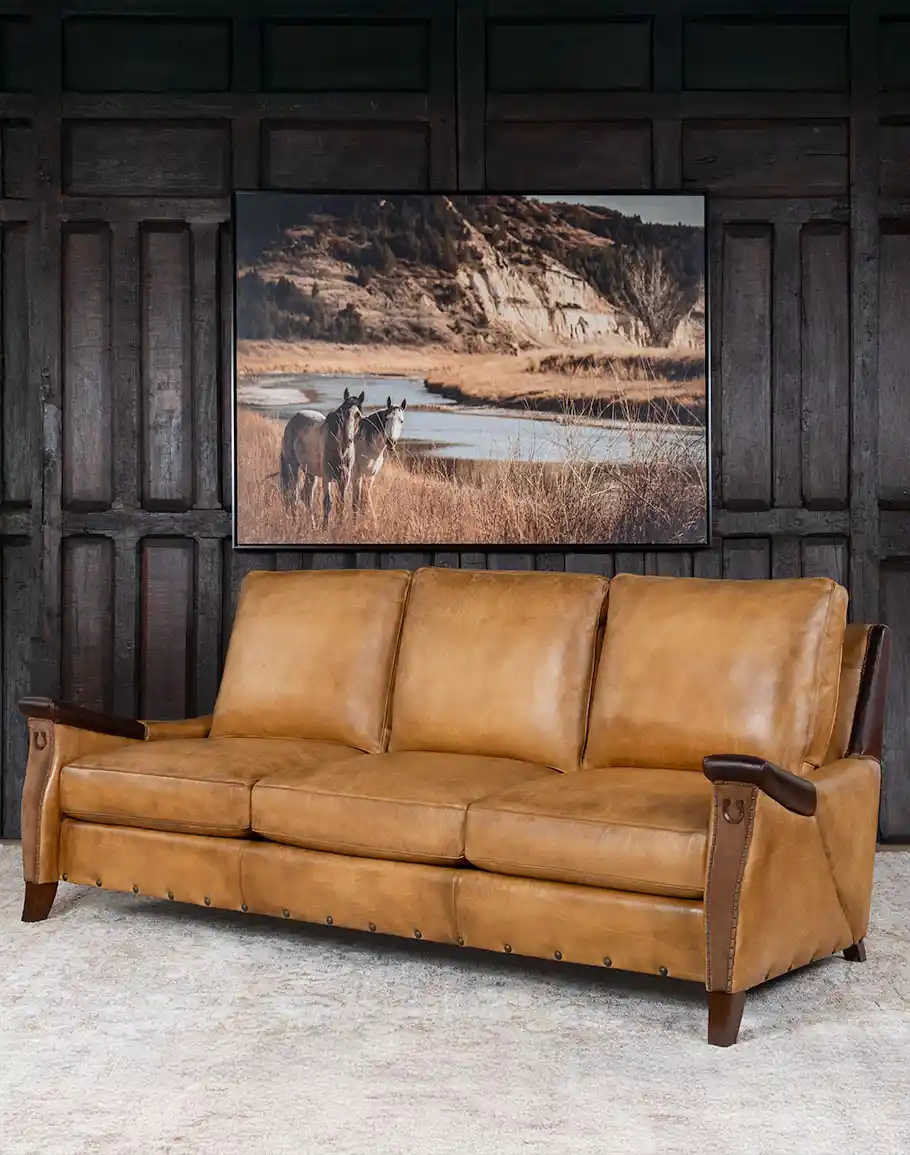 Western Lucky Leather Sofa