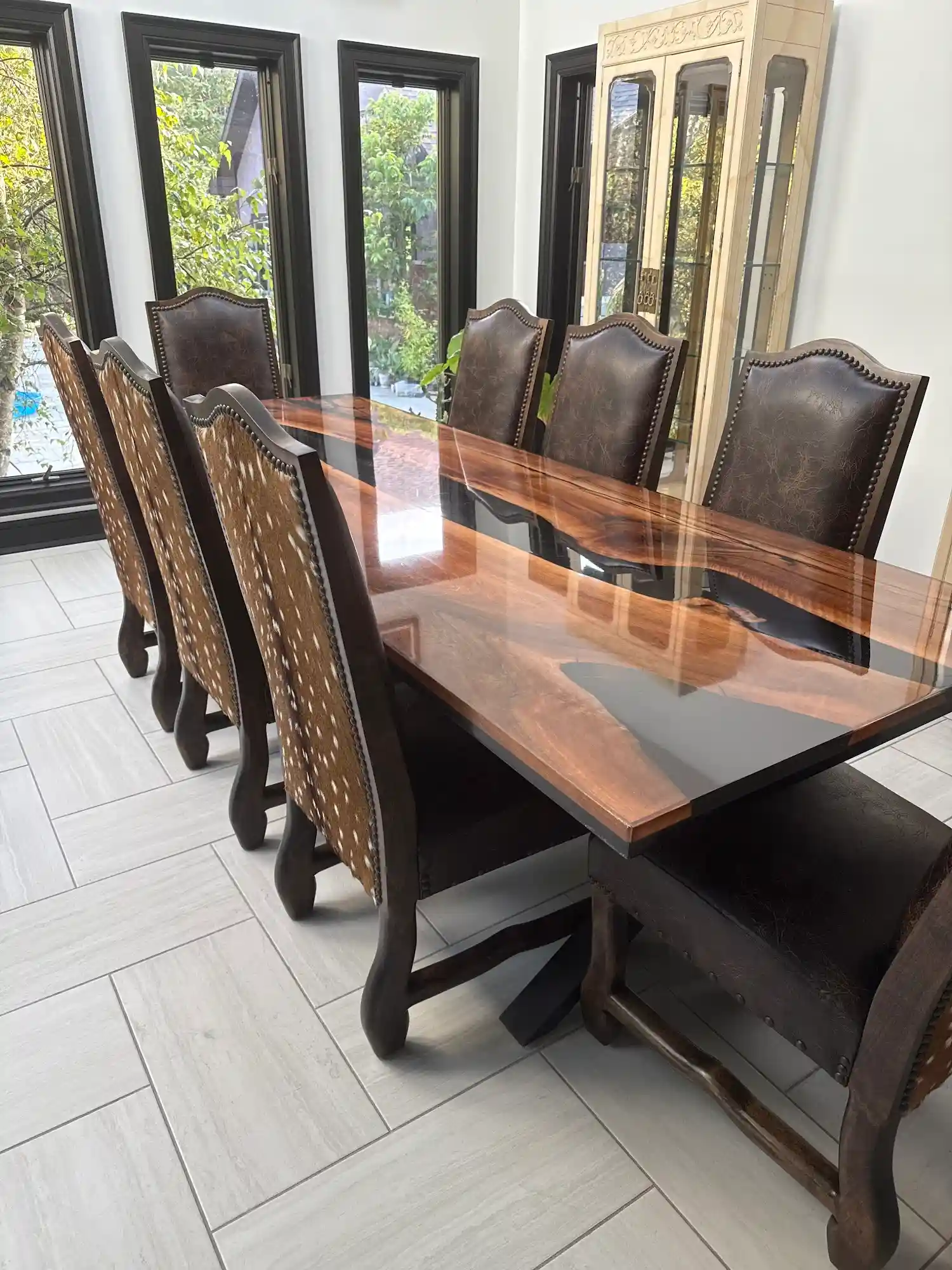 Axis Hide Dining Chair