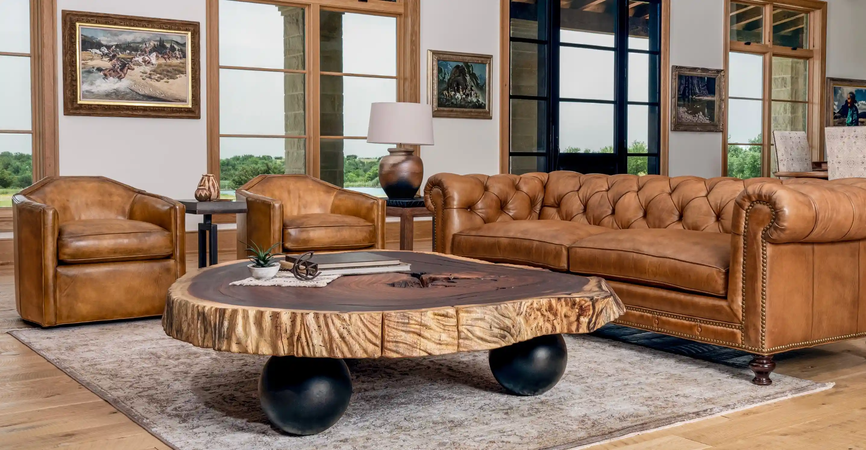 TX Round Dining Table