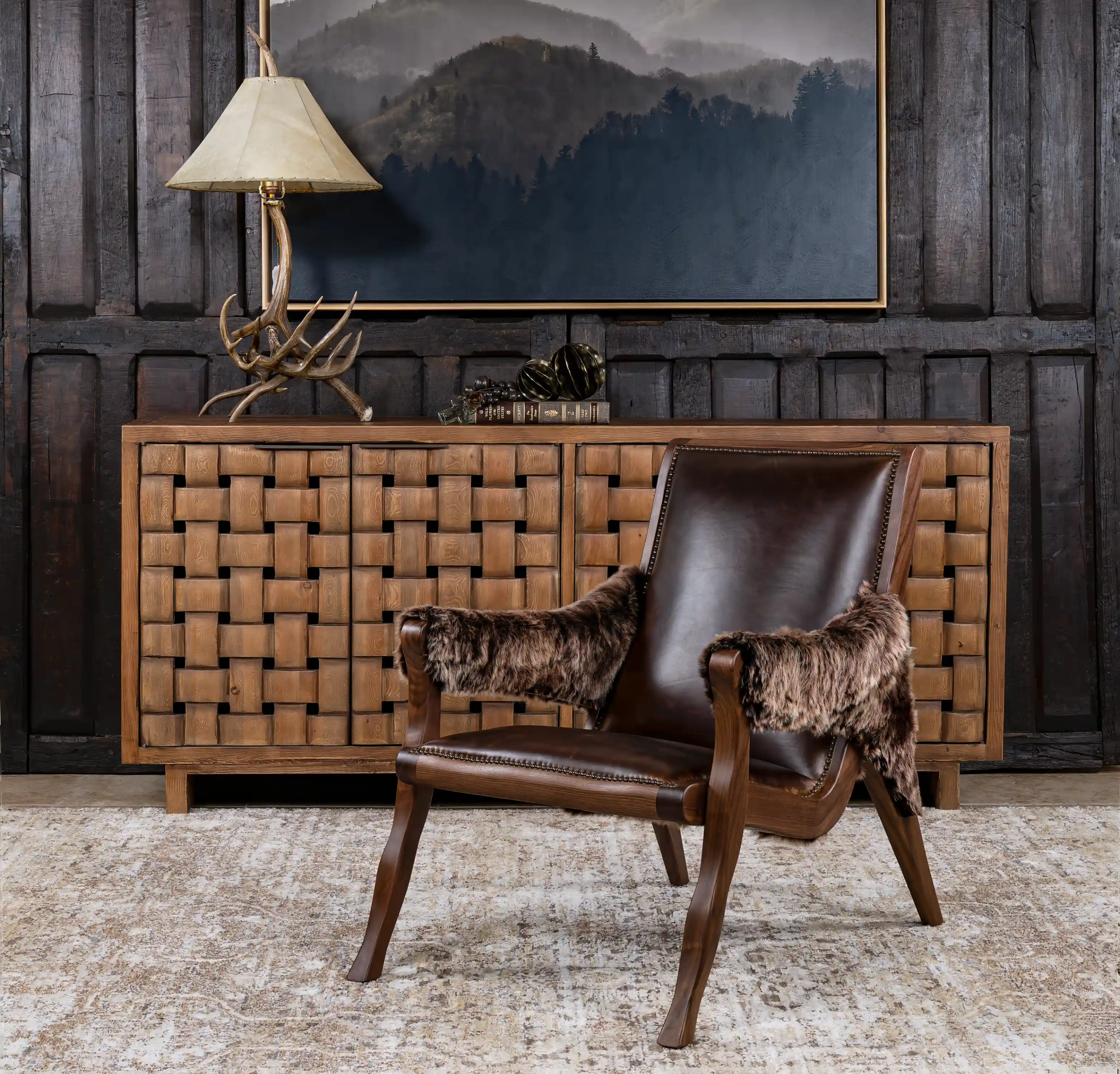 Legacy Peak Sheepskin Chair