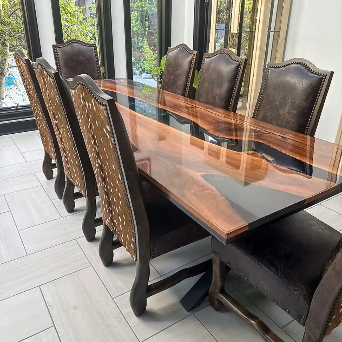 Axis Hide Dining Chair