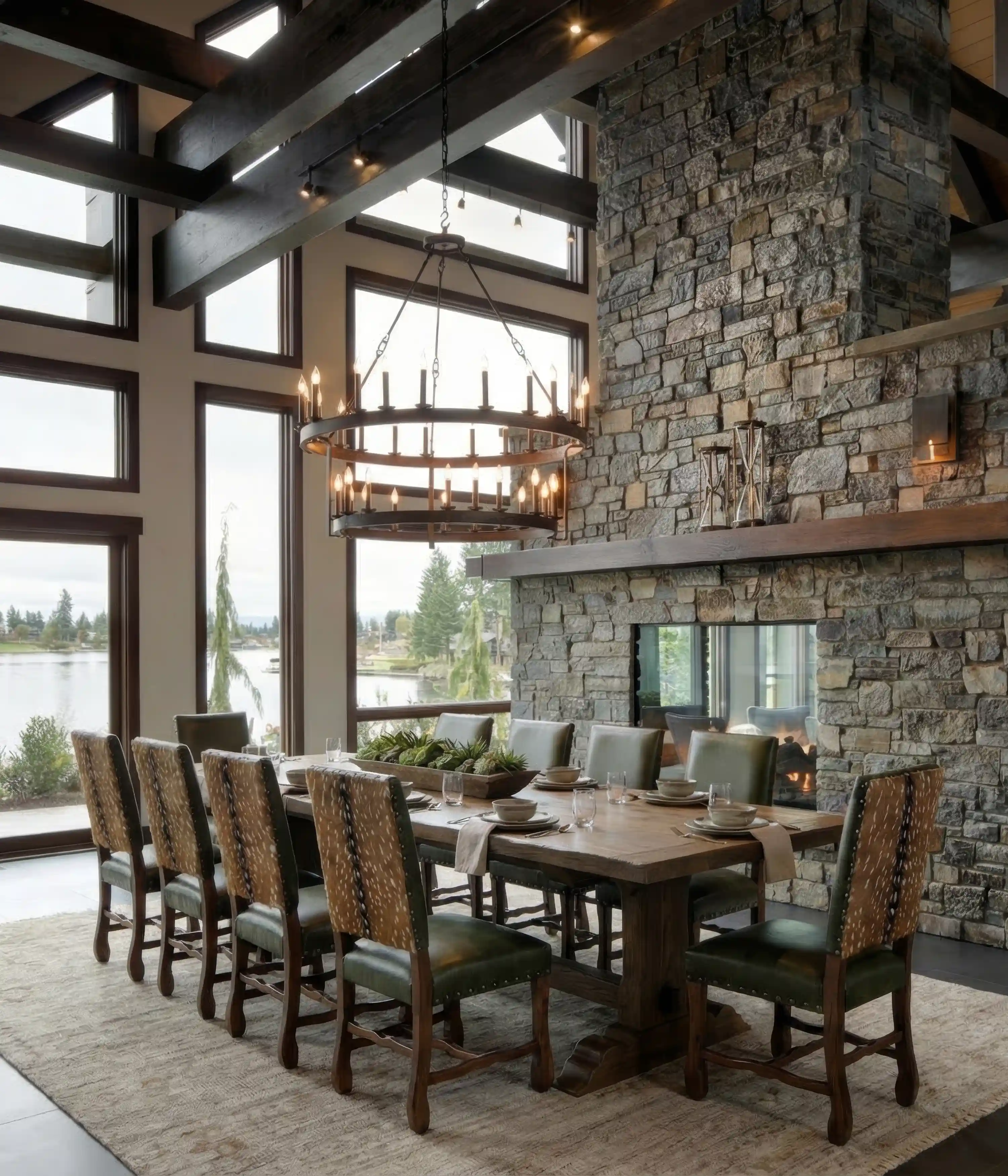 Saguaro Leather Dining Chair