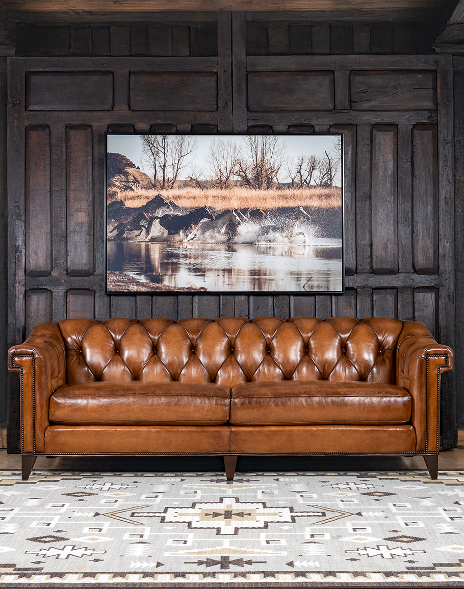 Deep chesterfield sofa sales