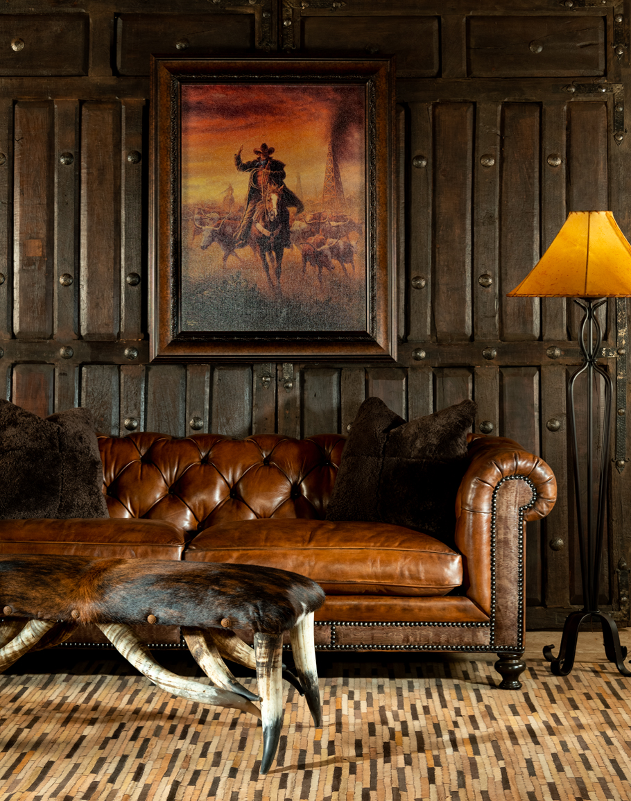 konservativ tage Fjord Sauvage Dark Chesterfield Sofa | American Made - Adobe Interiors
