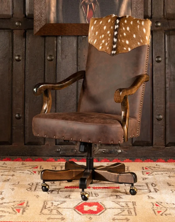 Bowie Axis Mocha Desk Chair
