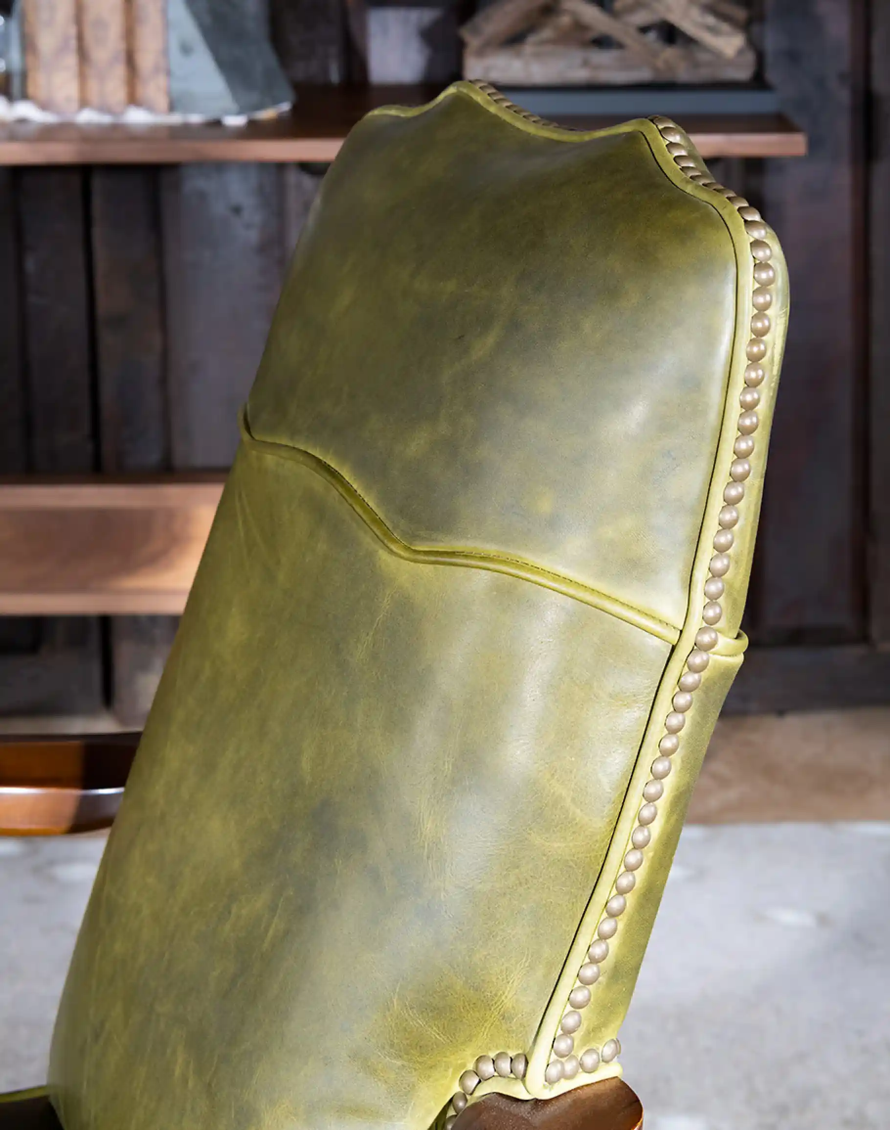 Fallbrook Olive Desk Chair