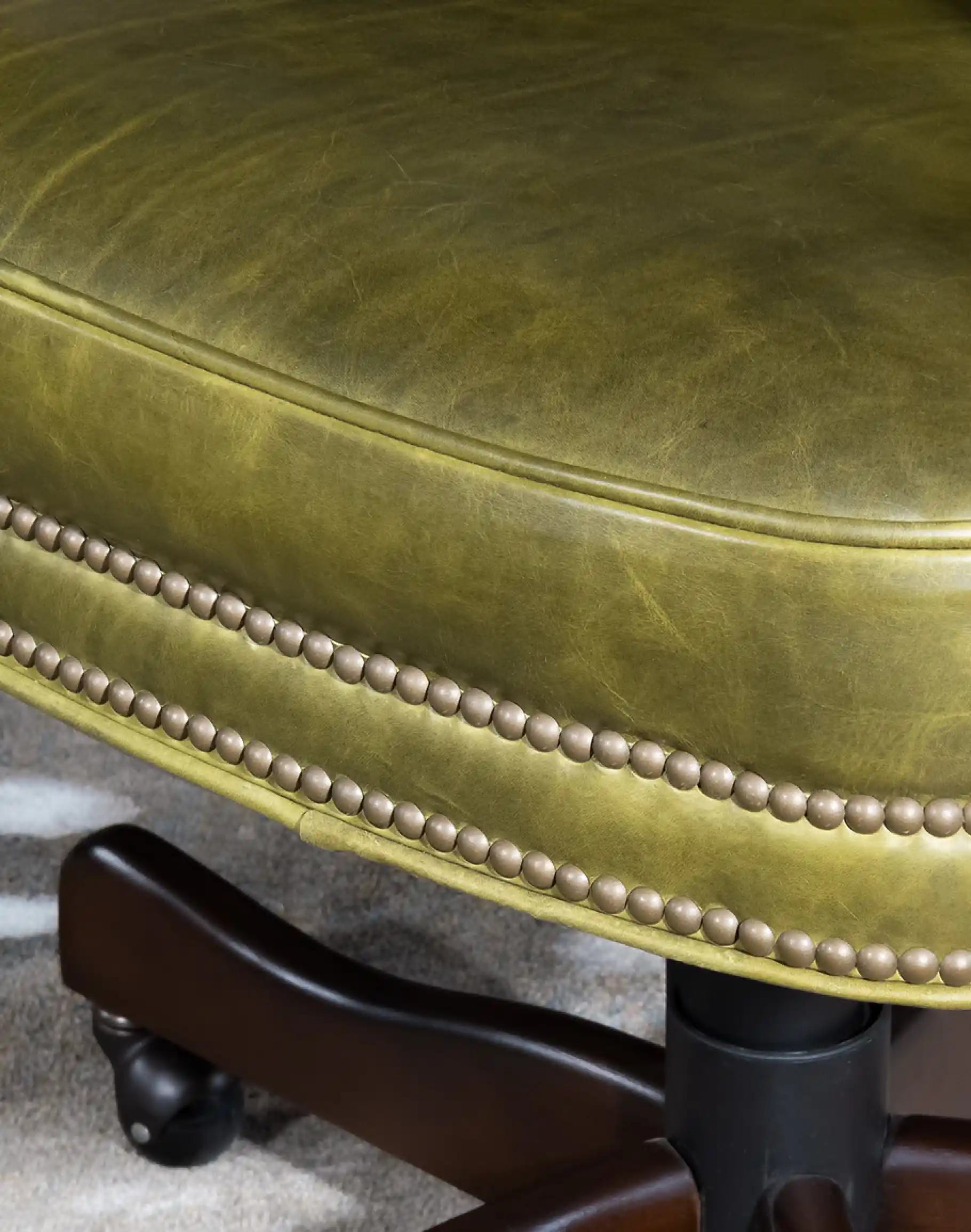 Fallbrook Olive Desk Chair