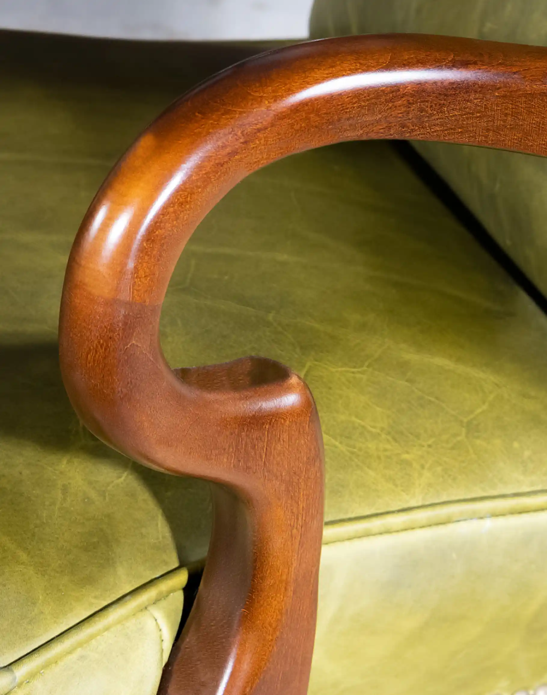 Fallbrook Olive Desk Chair