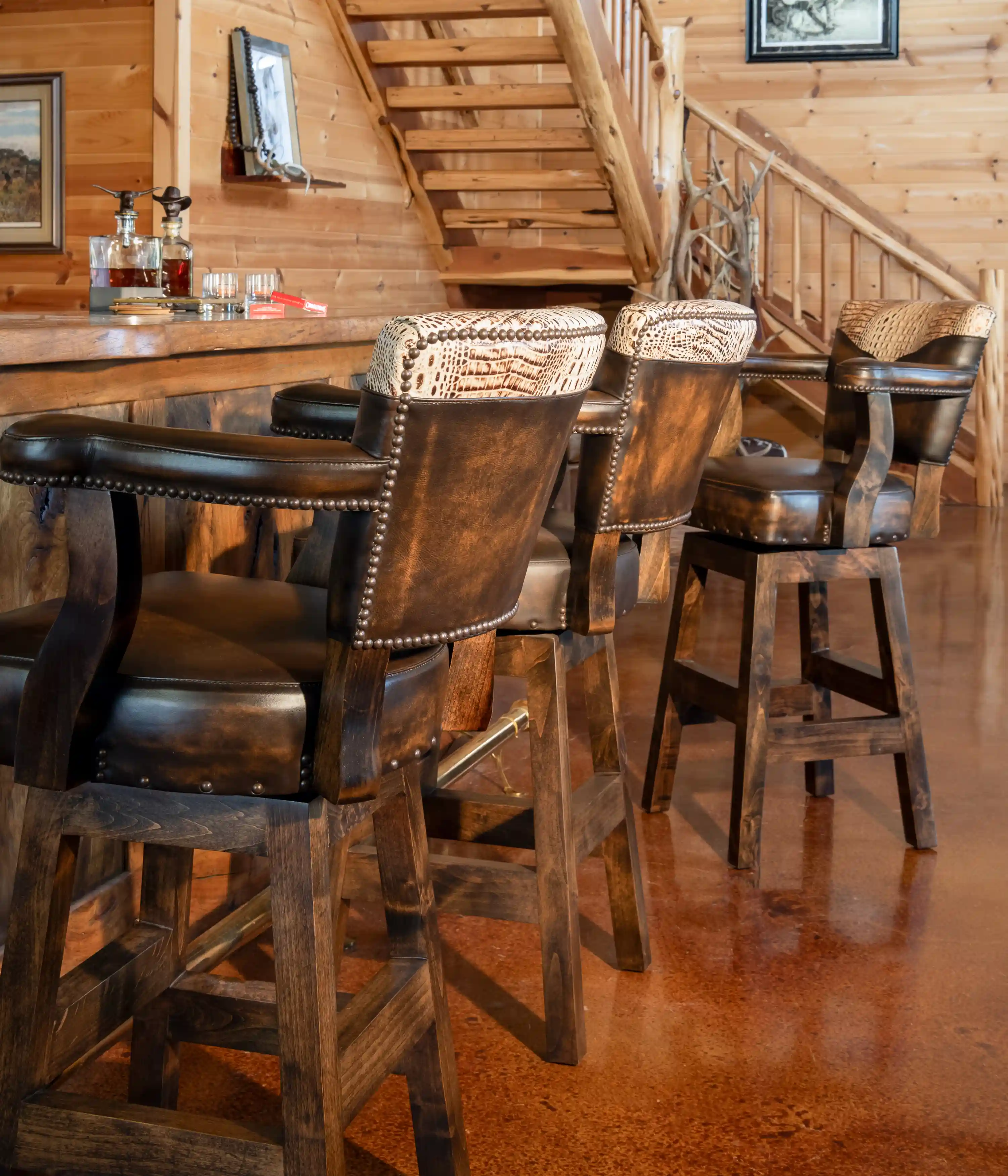 Elevating Kitchens and Home Bar With Leather Bar Stools