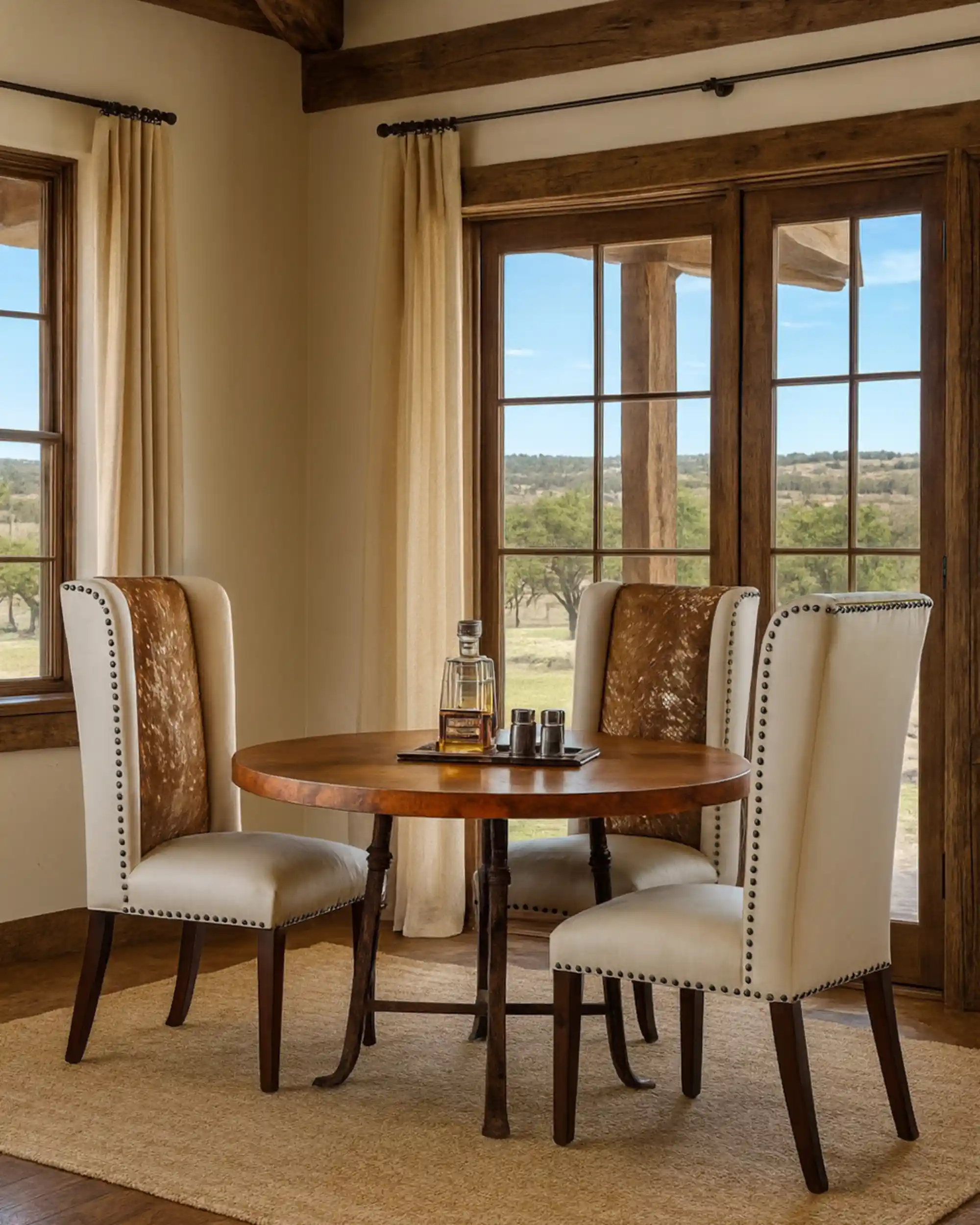 How To Create Western And Rustic Luxury Dining Rooms Meant for Home Gatherings