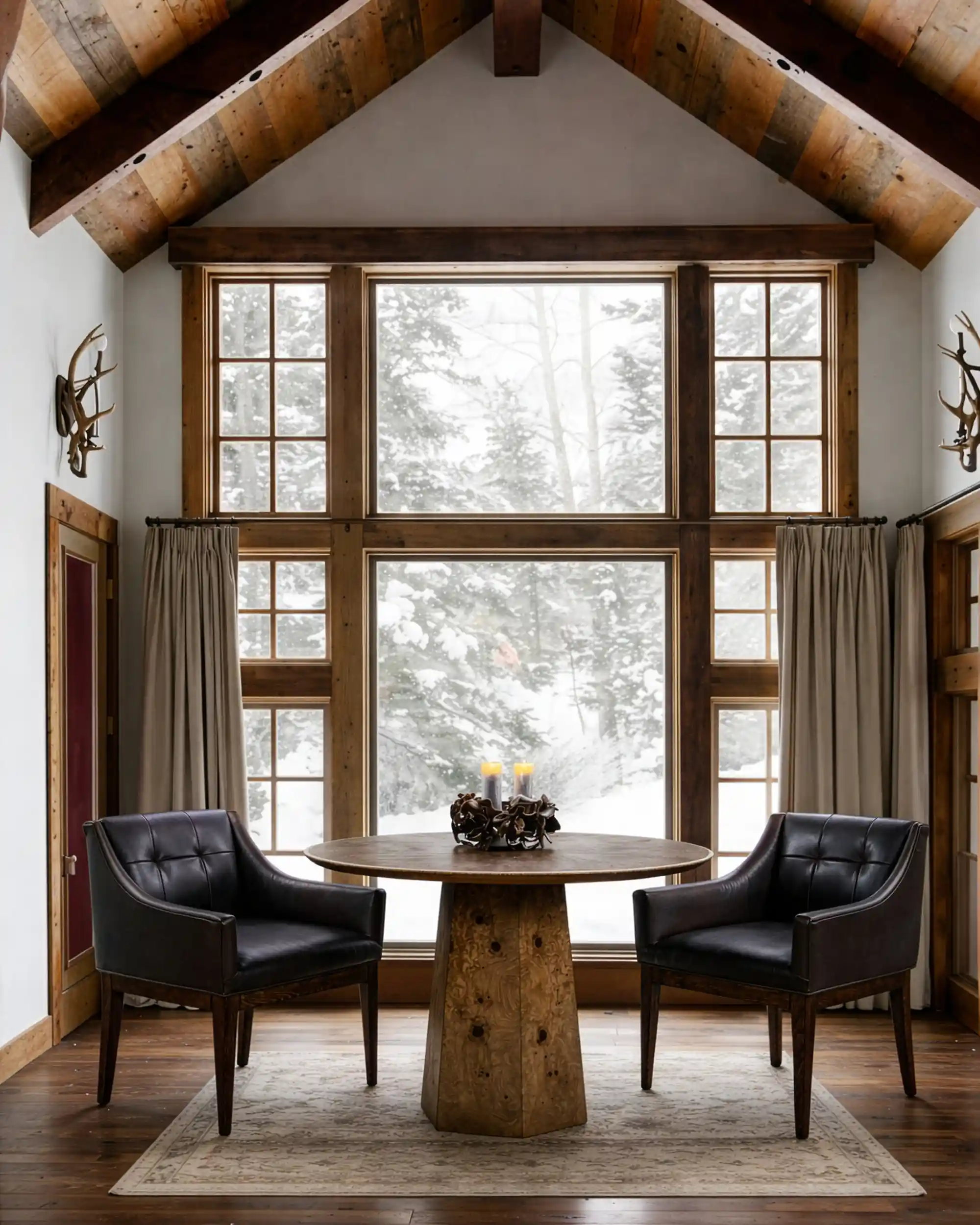 How To Create Western And Rustic Luxury Dining Rooms Meant for Home Gatherings