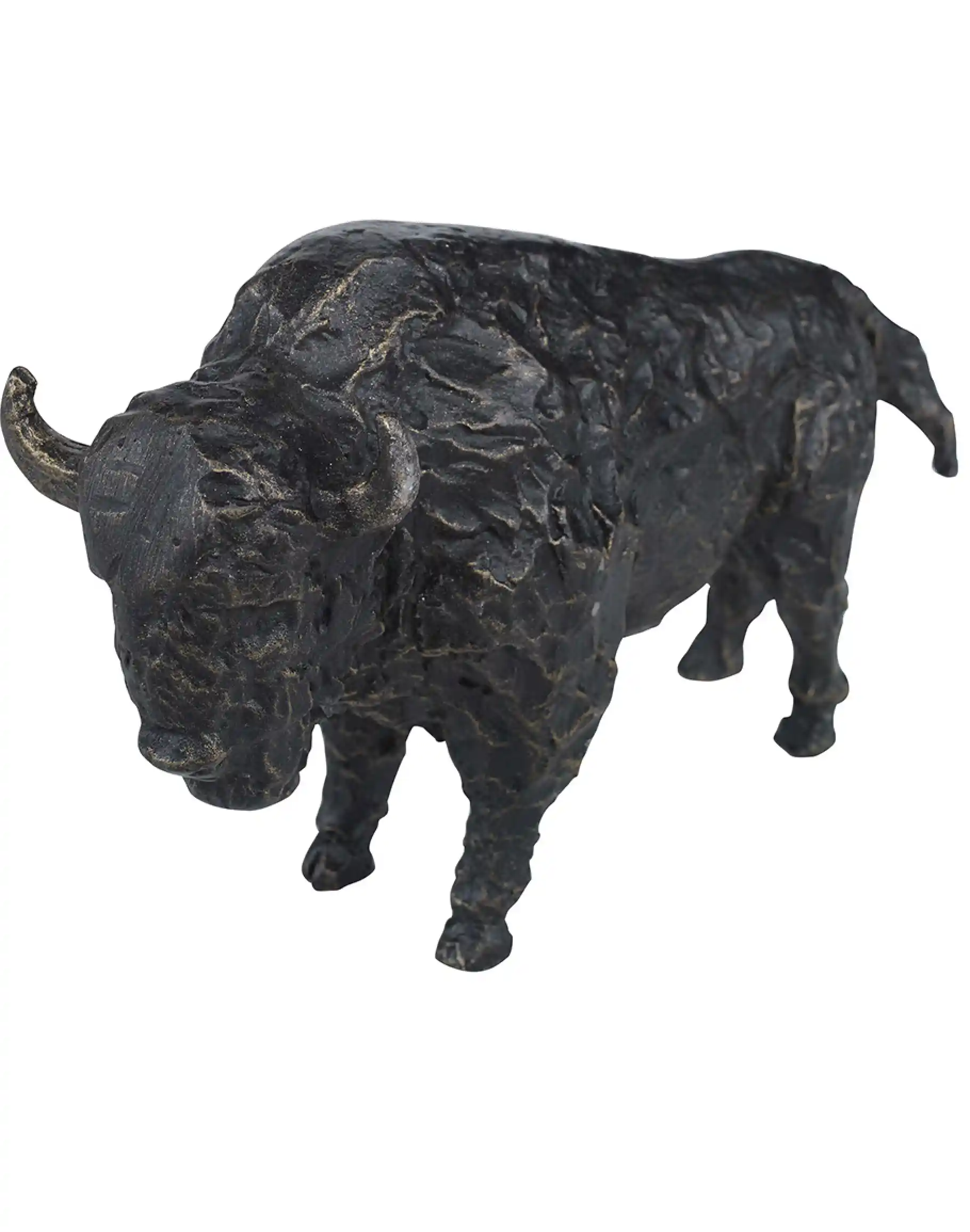 Bison Metal Wall Sculpture - Image 2