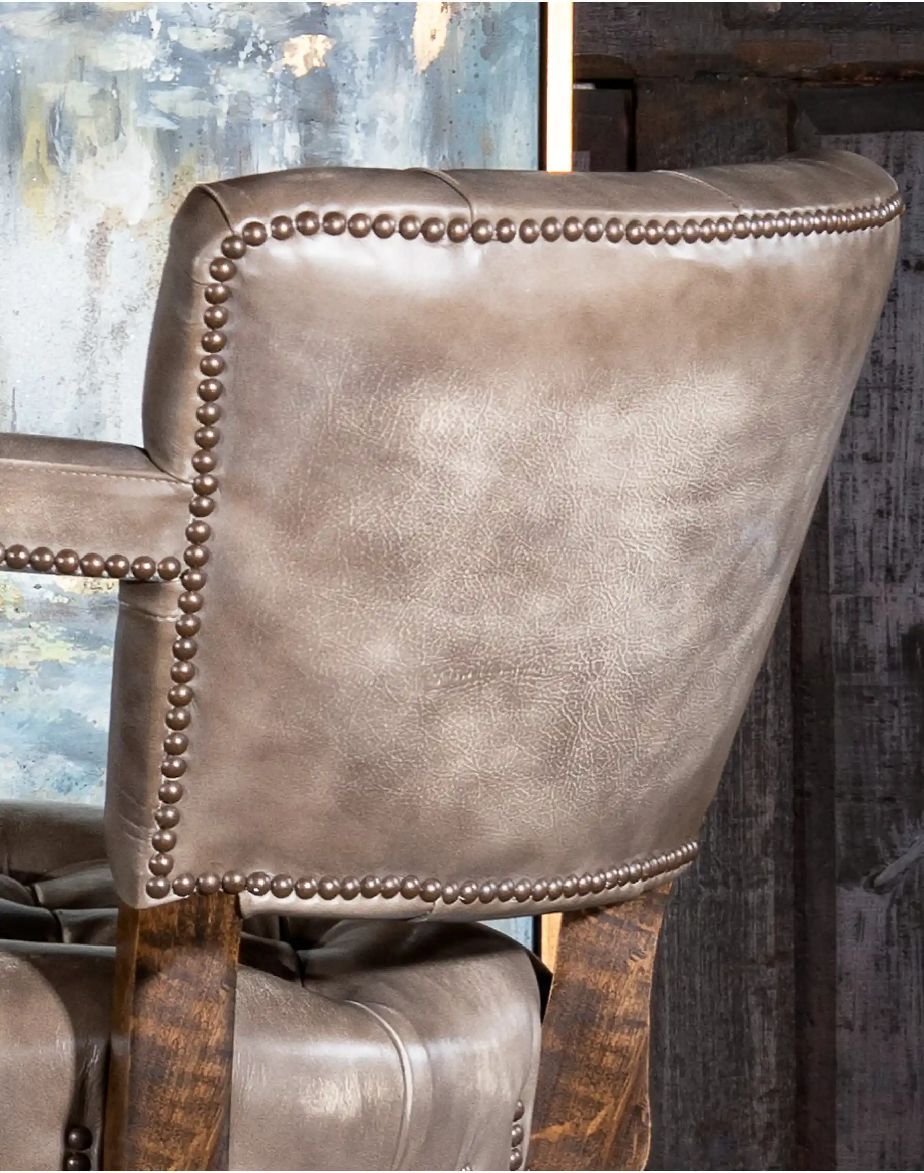 Chisum Slate Barstool - Image 4