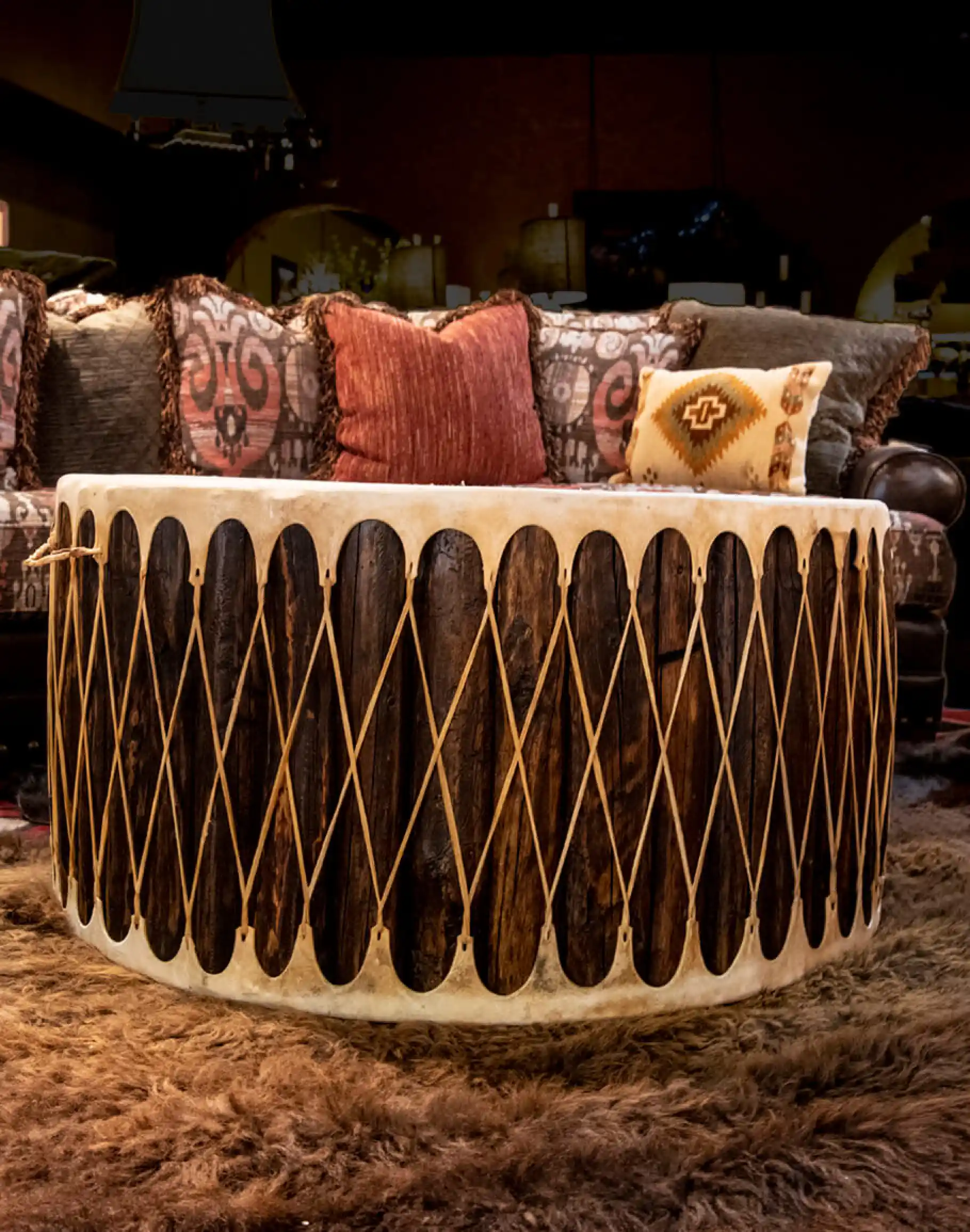 Drum Coffee Table - Image 2
