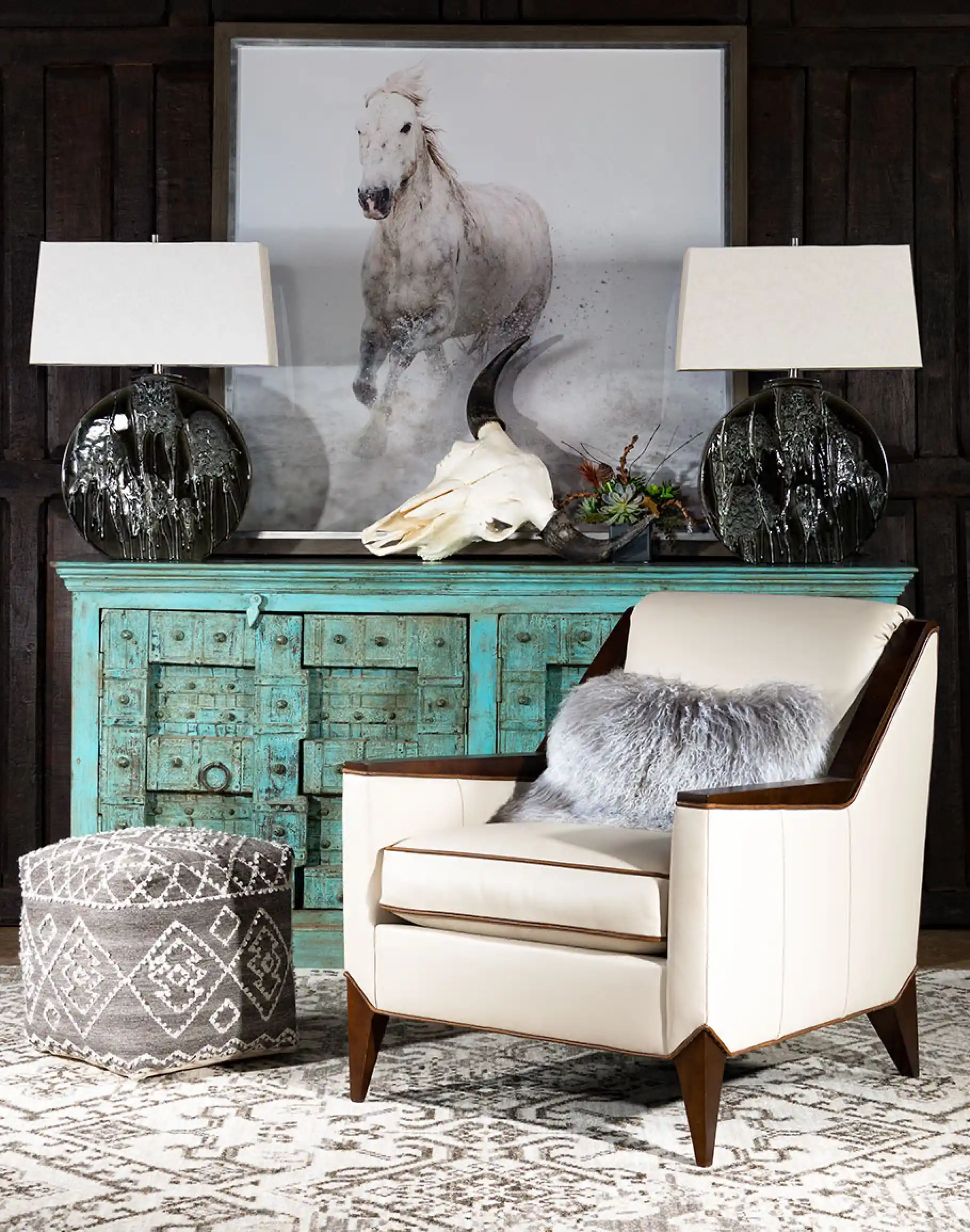 Hollywood Leather Chair - Image 9