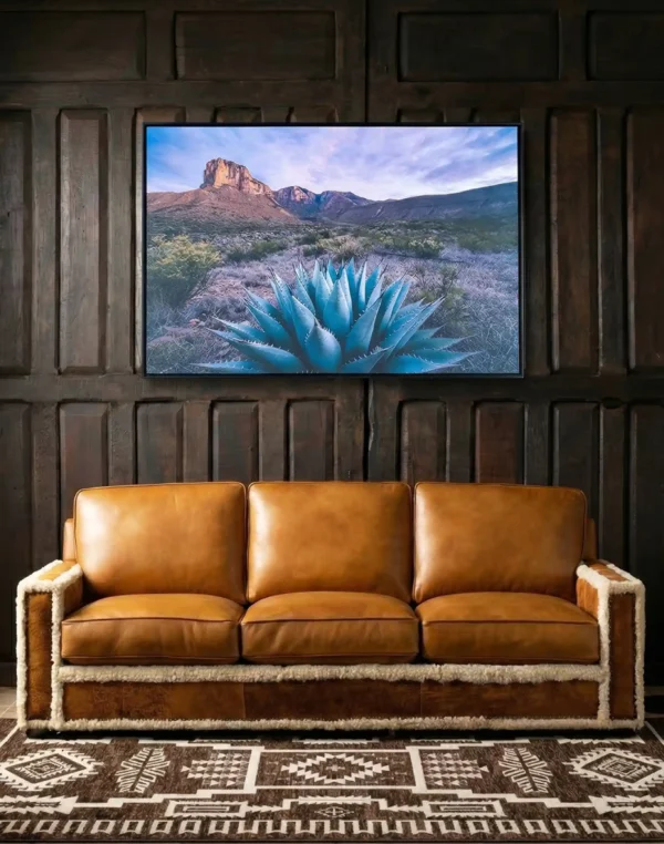 Lodge Leather Sofa
