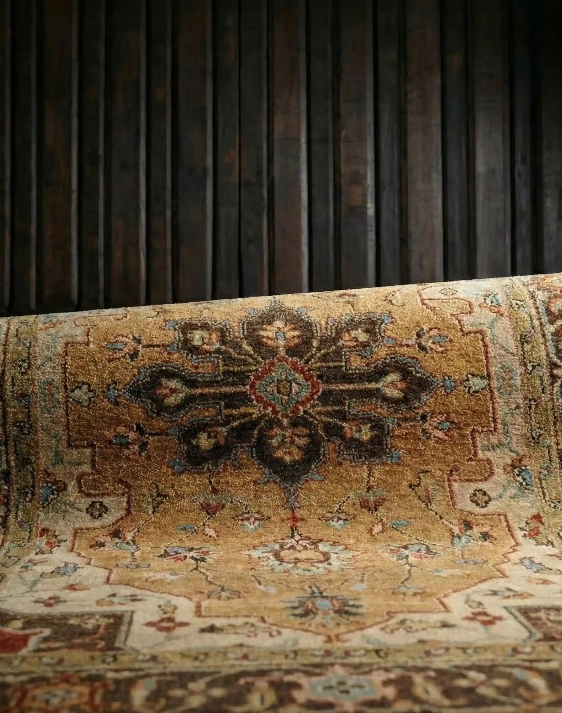 Ustad Gold/Brown Rug - Image 3