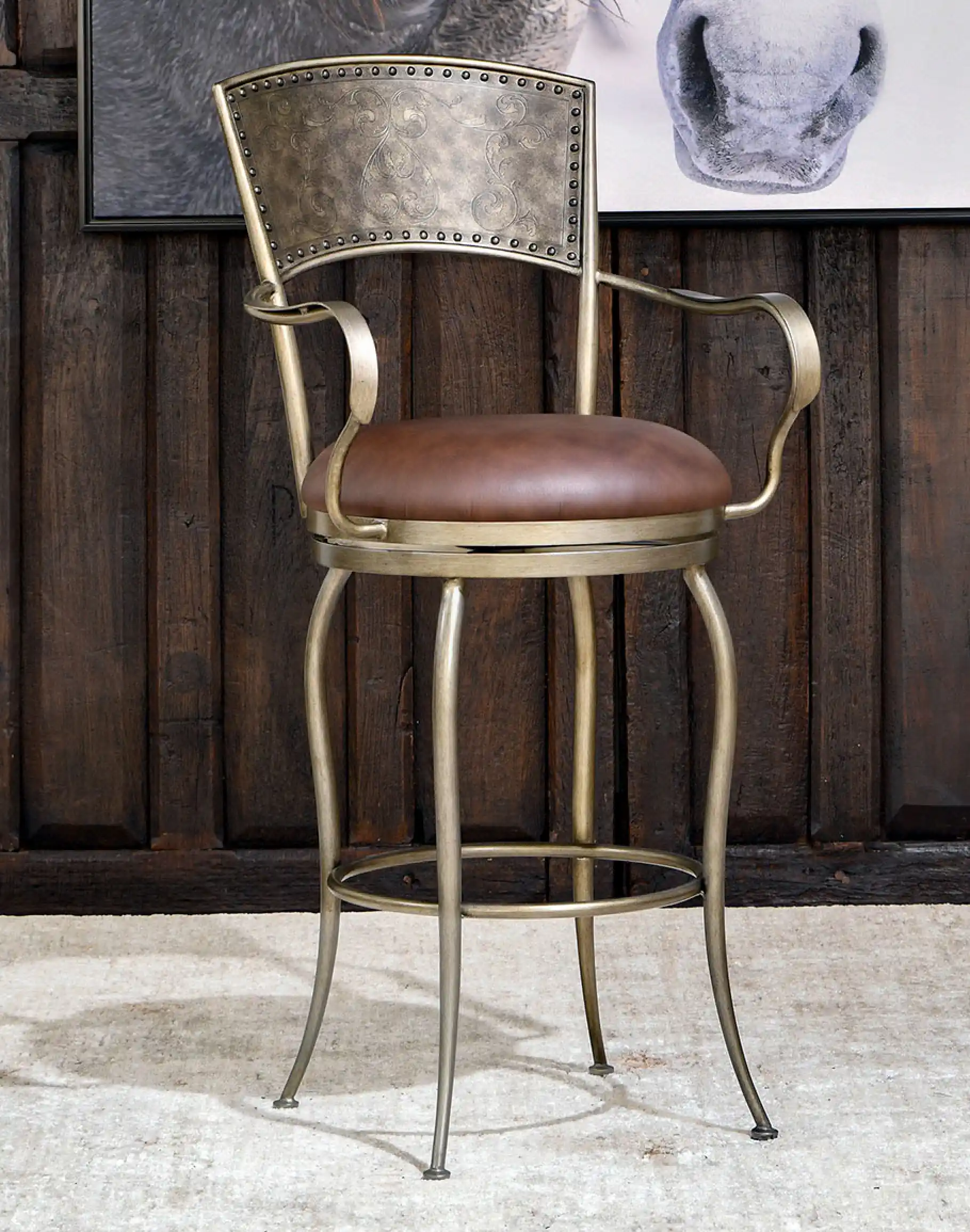 Zinfandale Barstool