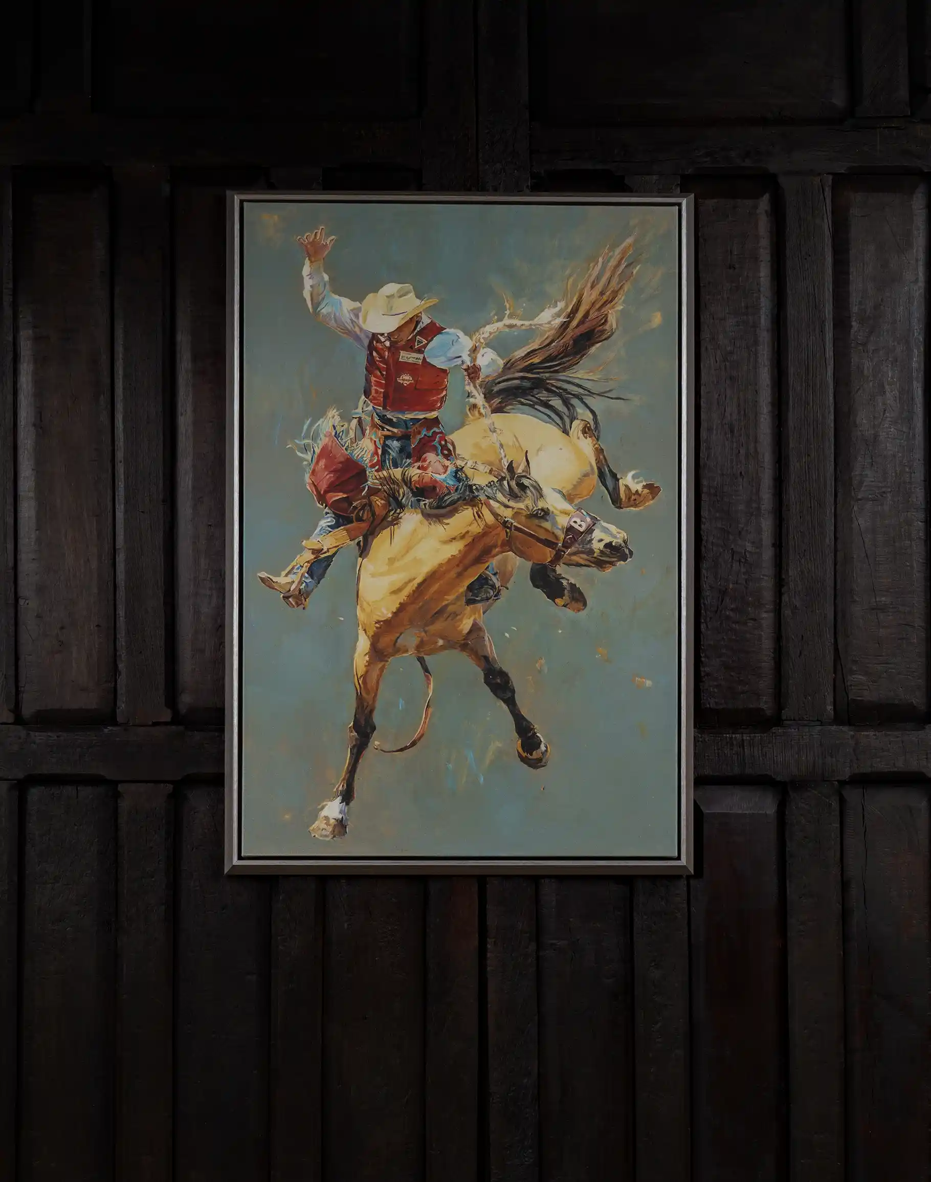 Buckaroo II Framed Artwork - Image 4