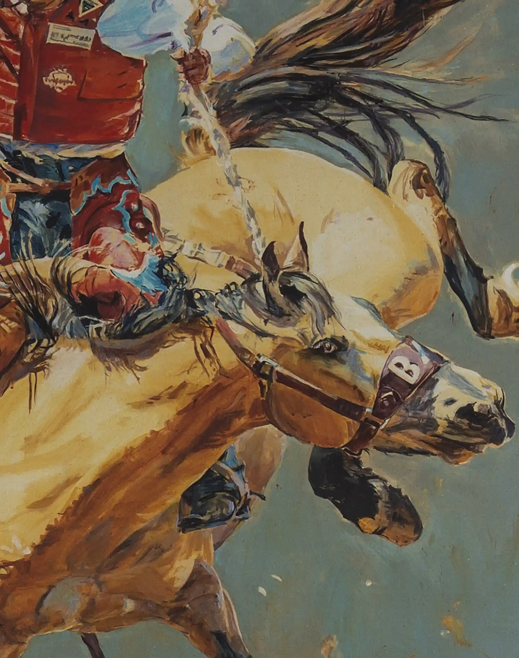 Buckaroo II Framed Artwork - Image 3