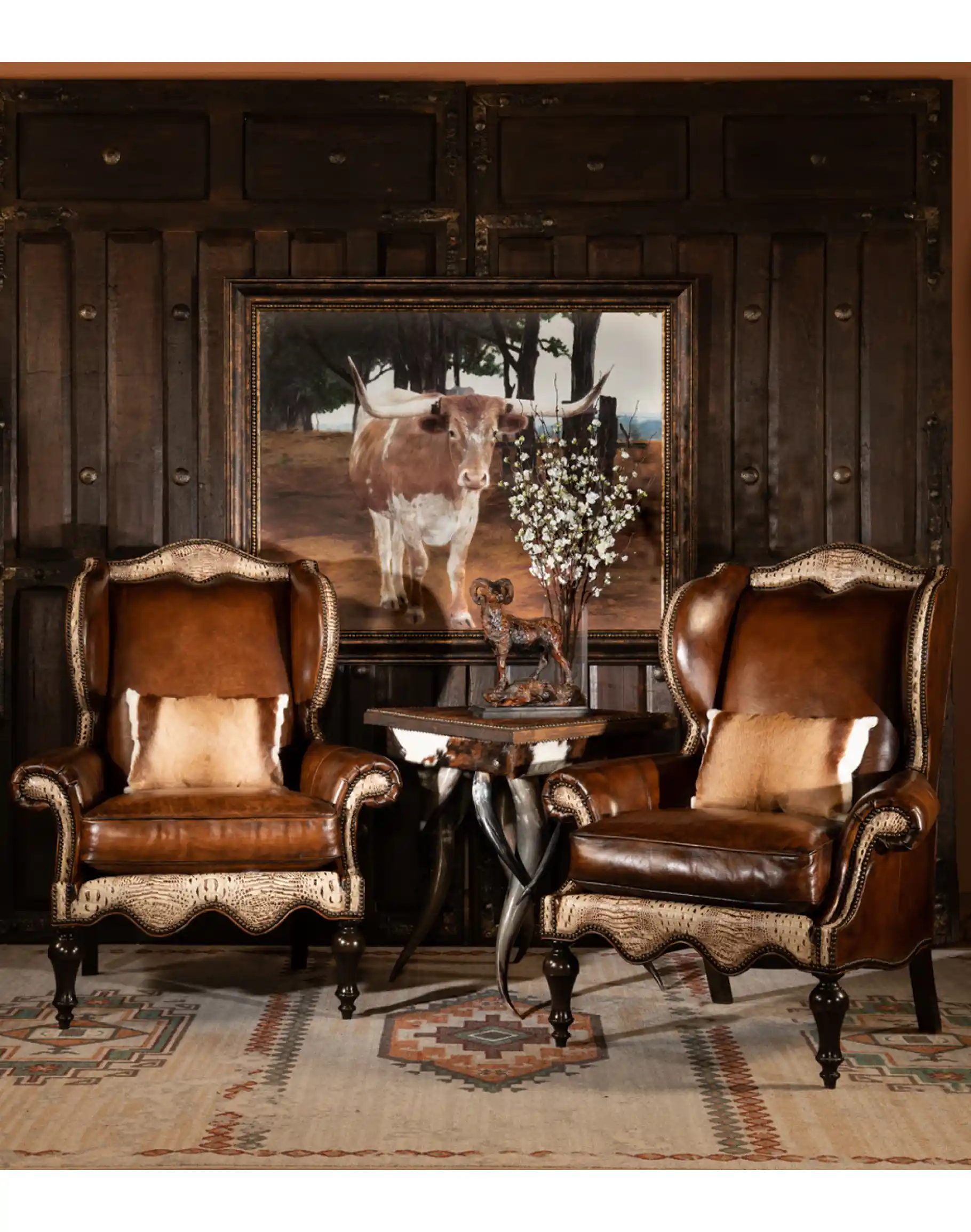 Canyon Sauvage Wingback Chair - Image 3