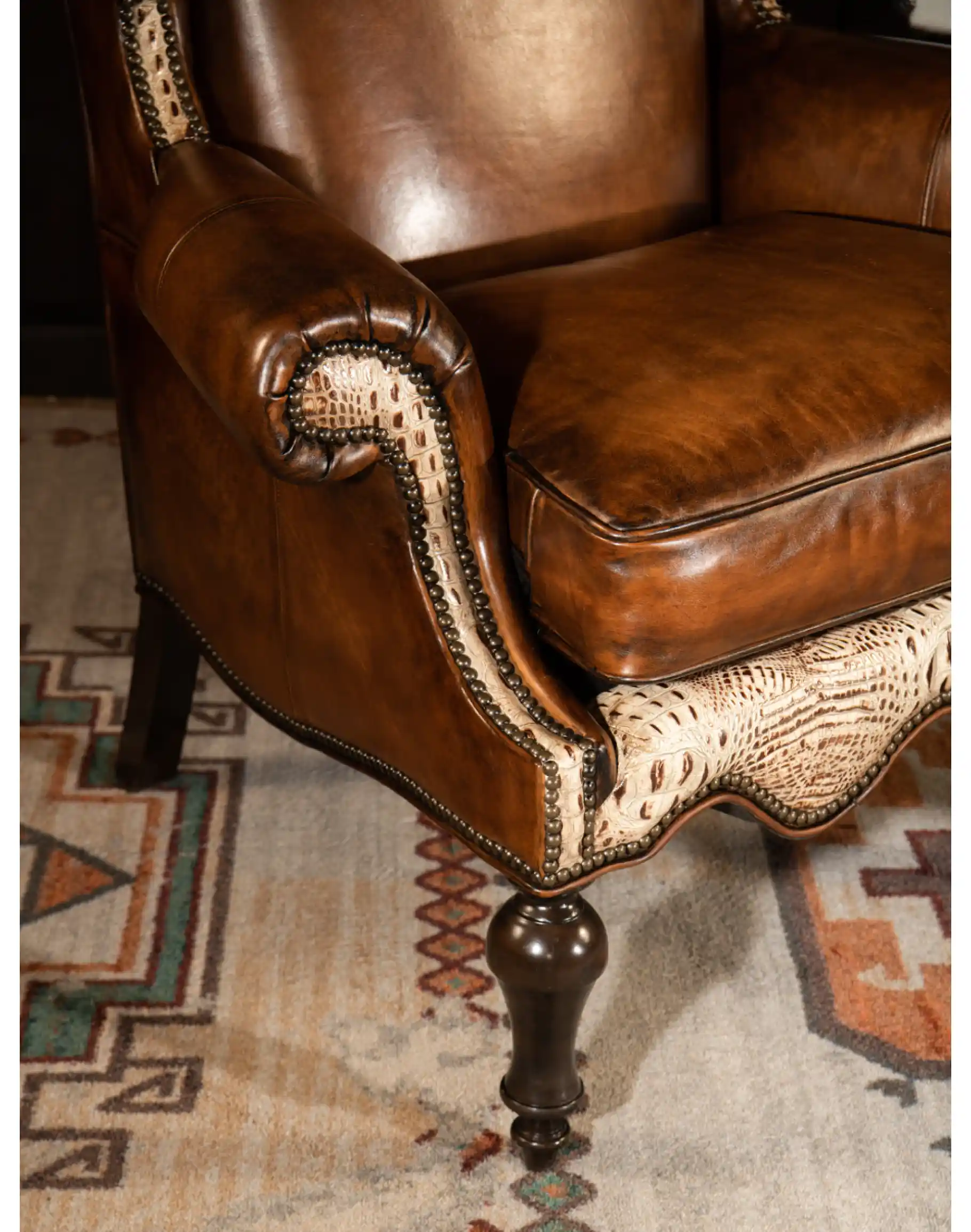 Canyon Sauvage Wingback Chair - Image 7
