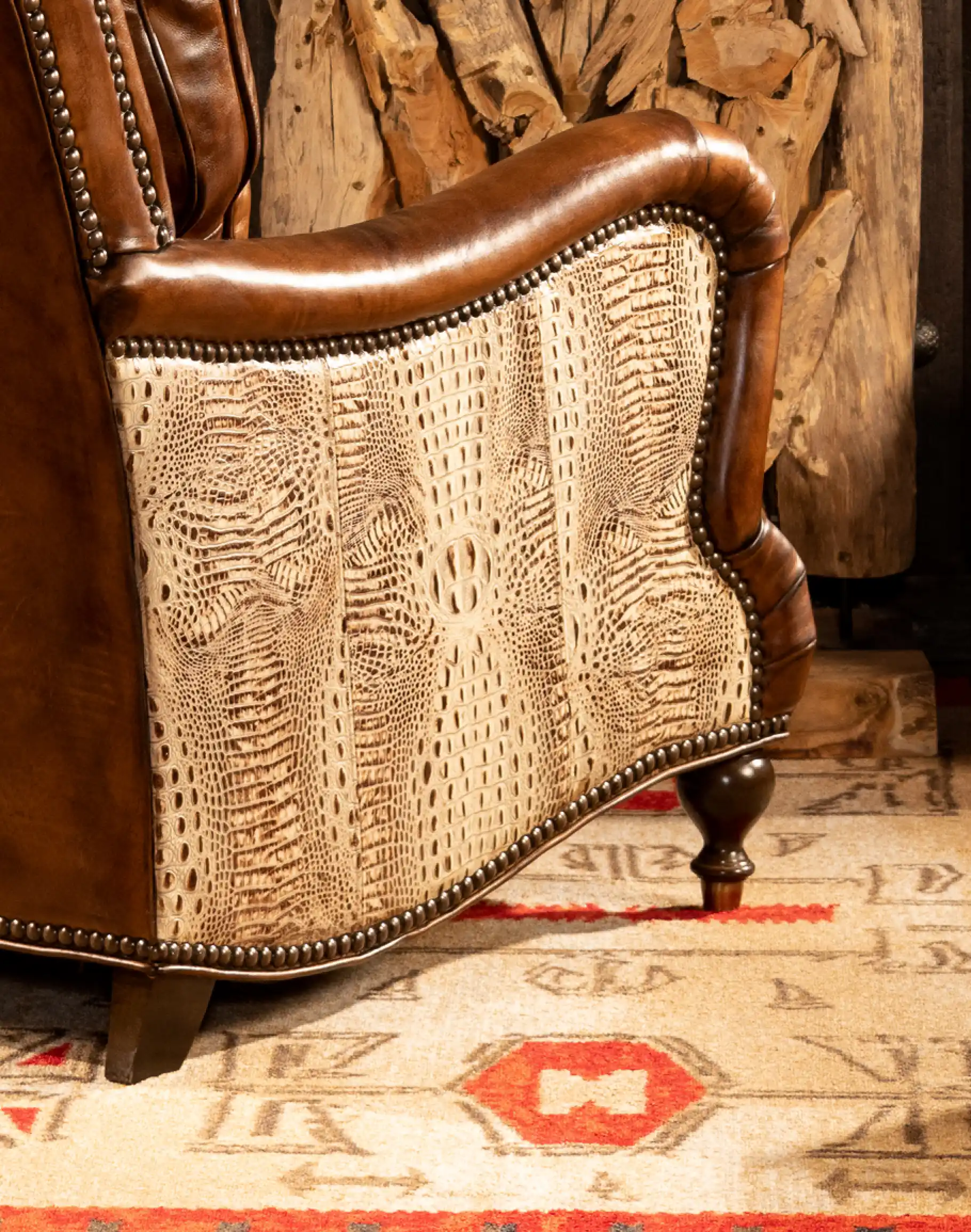 Dutton Sauvage Leather Chair - Image 6