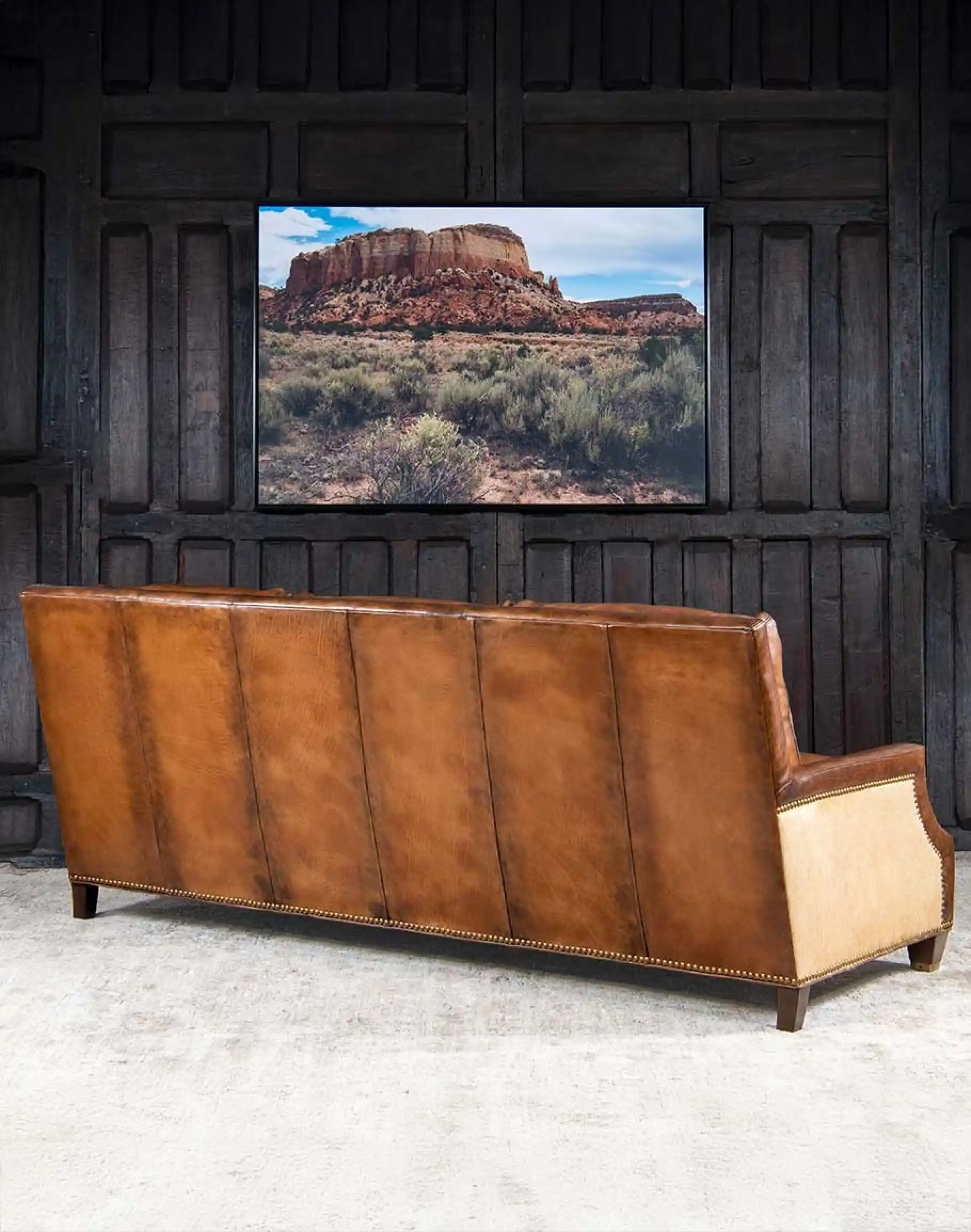 Jericho Leather Sofa - Image 4