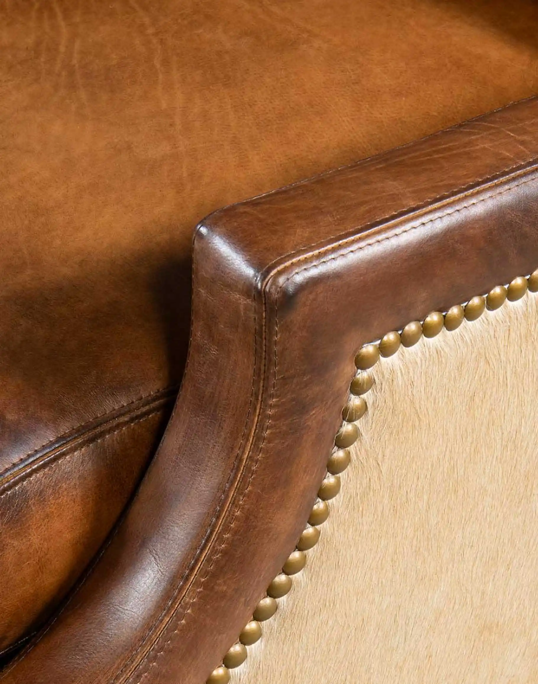 Jericho Leather Sofa - Image 7