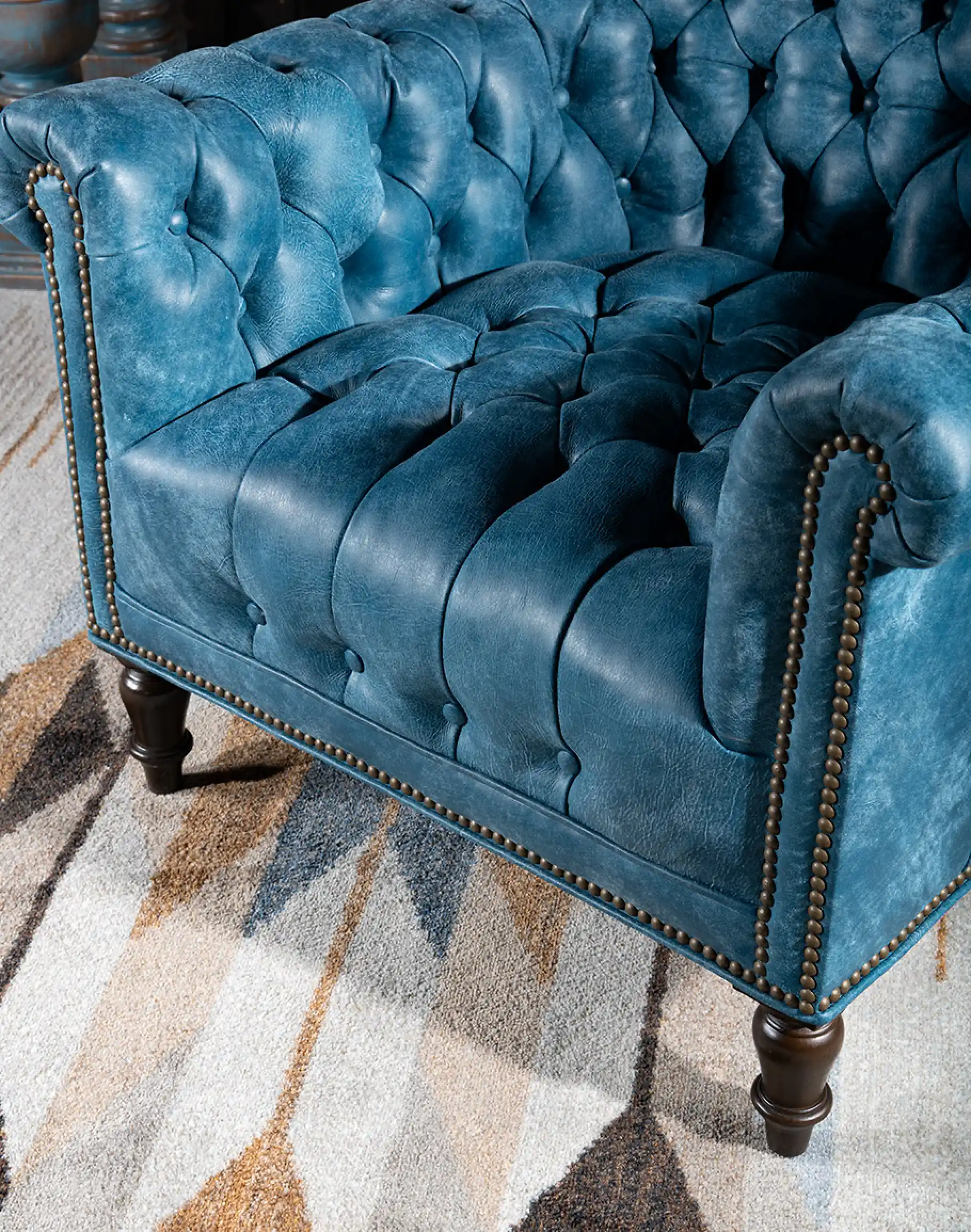 Levi Leather Lounge Chair - Image 7
