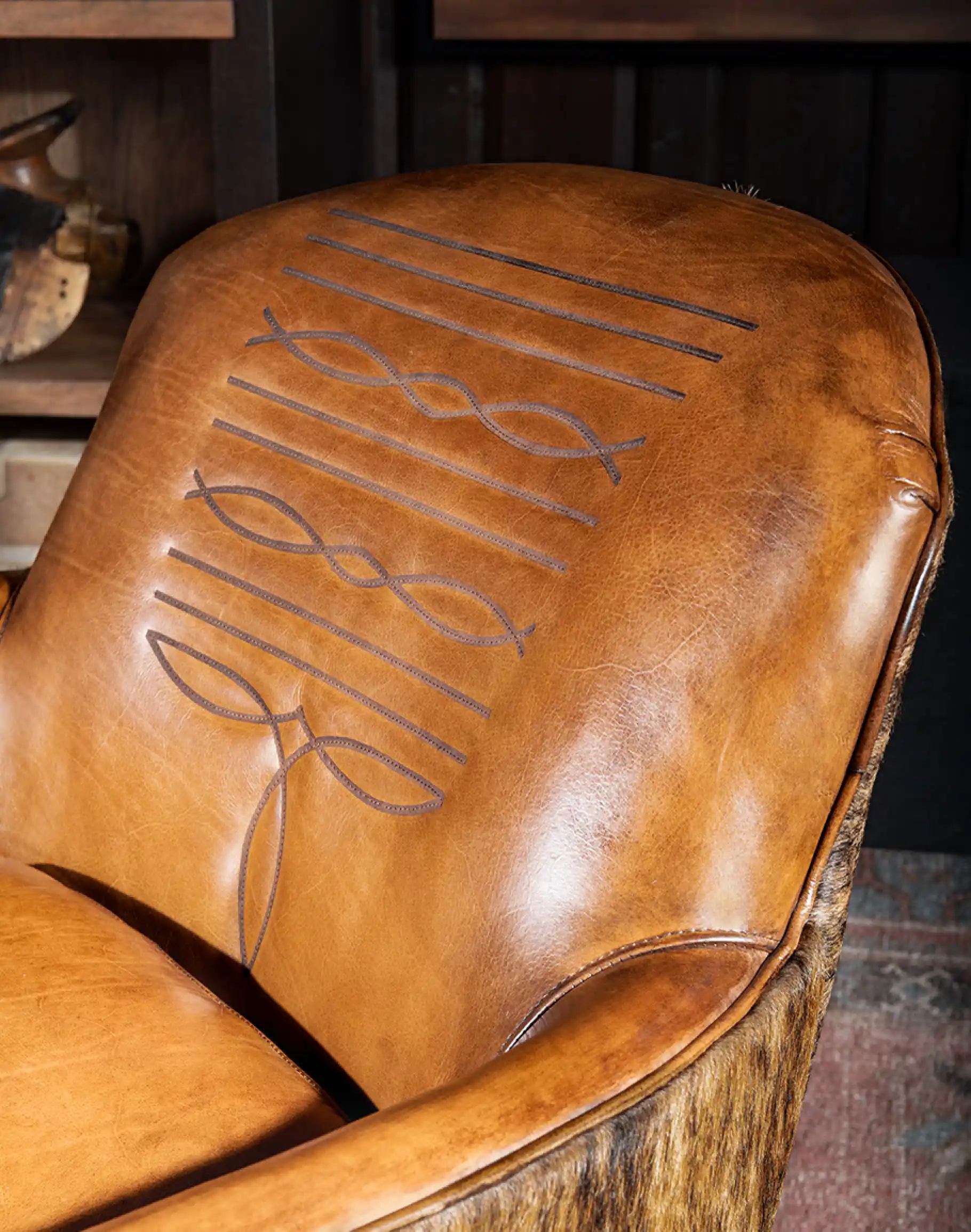 Macallan Barrel Swivel Chair - Image 7
