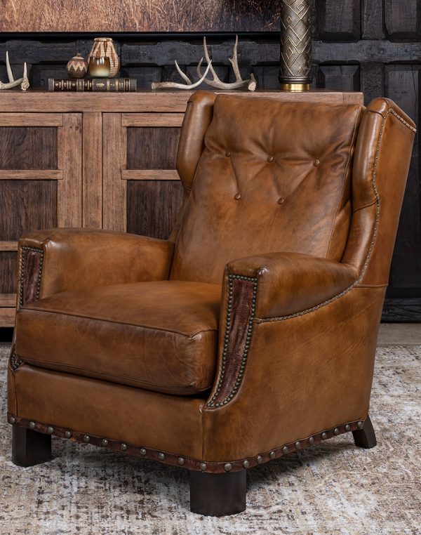 McQueen Saddle Leather Chair