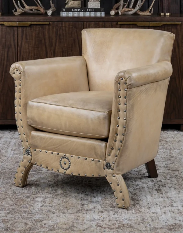 Remington Chaps Leather Chair